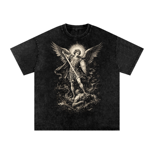 Michael The Guardian // Snow Washed T-Shirt